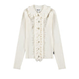 Molo Pearled Ivory Gamora Sweater