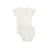 Ely's & Co Ivory/Metallic Blue Amore Collection Set