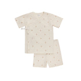 Ely's & Co Pink Floral Grid Collection Lounge Set