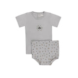 Ely's & Co Blue Garden Floral Print Collection Set