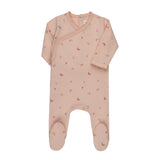 Aurora Pink Butterfly Footie Set