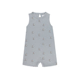 Aurora Blue Nautical Romper