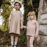 Teela Mauve Collared Knit Set
