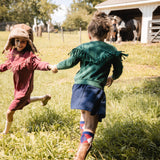 Teela Green Fringe Sweatshirt