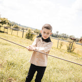 Teela Taupe Twill Shirt