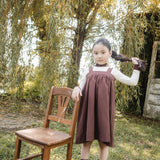 Teela Espresso Oxford Jumper Set