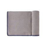 Looms Blue/Ivory Thin Stripe Blanket
