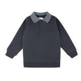 Elys And Co Navy Autumn Polo Sweatshirt