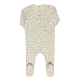 Elys And Co Ivory/Sage Vine Footie