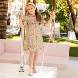 Bopop Floral 3/4 Sleeve Dress