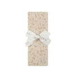 Elys And Co Ivory/Pink Vine Muslin Swaddle