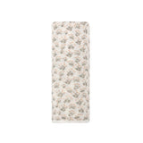 Aurora Ivory/Mauve Blooms Muslin Swaddle