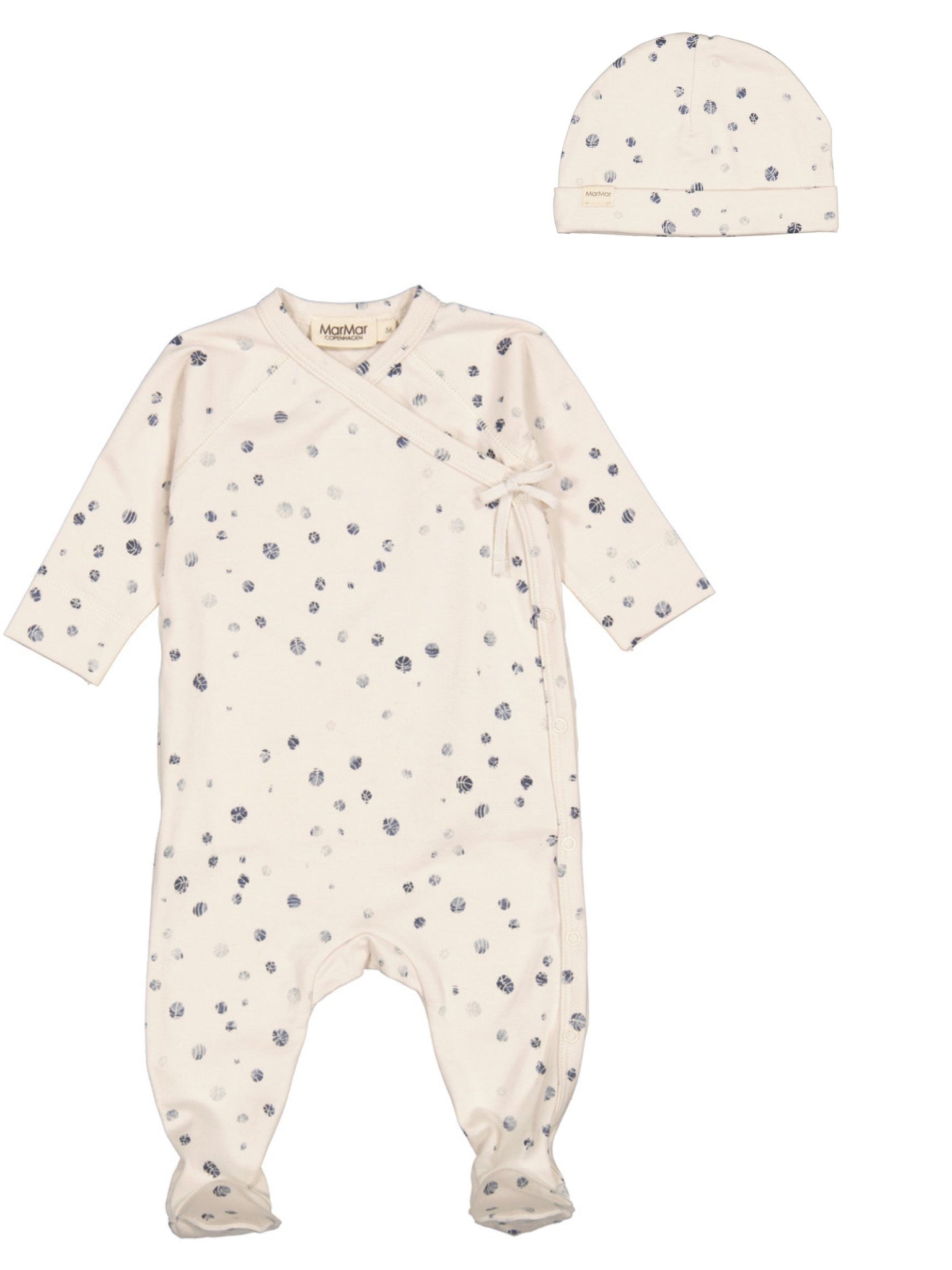 MarMar Marbles Rubetta Footie & Beanie Set
