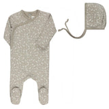 Elys And Co Sage Vine Footie Set