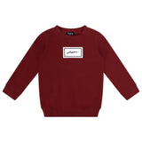 Jaybee Rust Sherpa Patch Sweatshirt