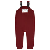 Jaybee Rust Sherpa Patch Overalls