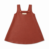 Teela Rust Leather Jumper