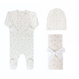 Ely's & Co Ivory Printed Floral Take Me Home Set