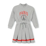 Phil and Phoebe Grey Kurt Varsity Sweatshirt Dress