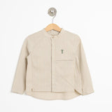 Tieit Teal Green Uneven Shirt