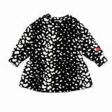 Rooie Dalmation Ruffle Dress
