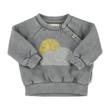Piupiuchick Grey Sun and Cloud Sweatshirt