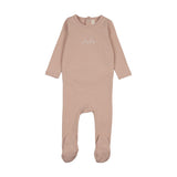 Lilette Dusty Pink Take Me Home Bebe Footie