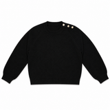 Twinset Black Button Sweater