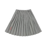 Coco Blanc Gingham Pleated Skirt