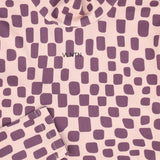 Valentina Purple Print Turtleneck
