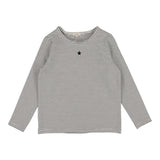Lil Legs Navy Stripe Long Sleeve Tee
