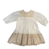 Alitsa White Crochet Dress
