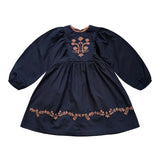 C’era Una Volta Navy Blue Kana Dress