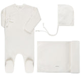 Ely's & Co Ivory Quilted Take Me Home Set