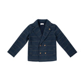 Kipp Blue Checkered Sol Blazer
