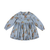 Morley Blue Peony Zakia Dress
