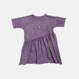 Booso Purple Bevel Dress