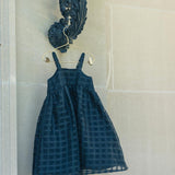 Little Tempest Black Organza Grid Jumper