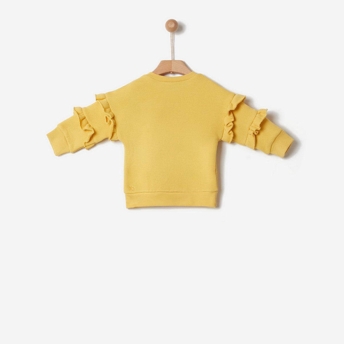 Yell-Oh Yellow Sweater With Print