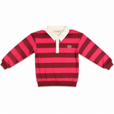 Teela Cherry Stripe Polo