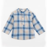 Yell-Oh Blue Plaid Shirt