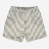 Yell-Oh White & Black Stripe Shorts