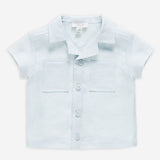 Yell-Oh Light Blue Linen Shirt