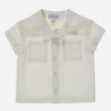 Yell-Oh Ecru Linen Shirt