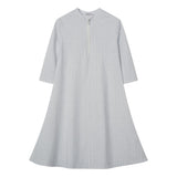 Coco Blanc Striped Swim Dress