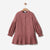 Yell-Oh Rosewood Pleated Shirt Dress