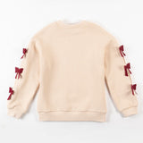 Yell-Oh Sand Bow Sweatshirt