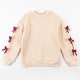 Yell-Oh Sand Bow Sweatshirt