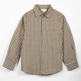 Yell-Oh Khaki Plaid Shirt