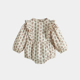 C’era Una Volta Cream Flower Nina Romper